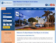 Tablet Screenshot of bwfortmyers.com